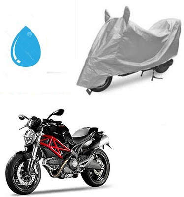 DeepShakshi AUTOMOTIVE Waterproof Two Wheeler Cover for Ducati(Monster 796 S2R, Silver)