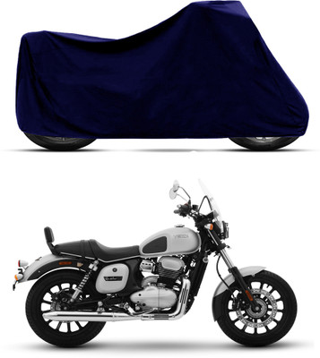 BikenWear Waterproof Two Wheeler Cover for Yezdi(Roadster, Blue)