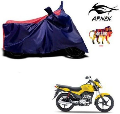 DeepShakshi AUTOMOTIVE Waterproof Two Wheeler Cover for Mahindra(Stallio, Red, Blue)