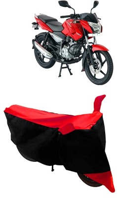 KEDIT Two Wheeler Cover for Bajaj(Pulsar 150 DTS-i, Red)