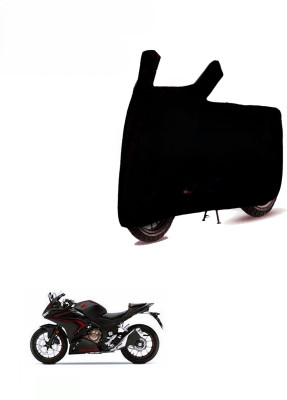 DeepShakshi AUTOMOTIVE Two Wheeler Cover for Honda(CBR500R BS6, Black)