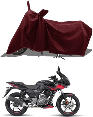 AESTRYD Two Wheeler Cover for Bajaj(Pulsar 150 DTS-i, Maroon)