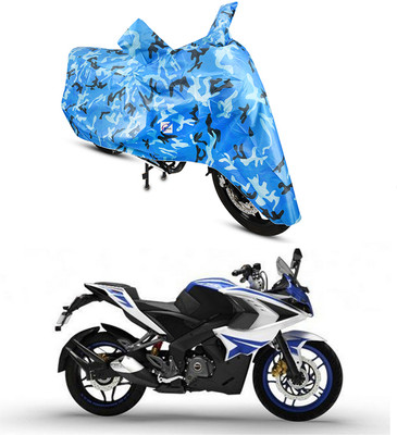 EGAL Waterproof Two Wheeler Cover for Bajaj(Pulsar RS200 BS6, Multicolor)
