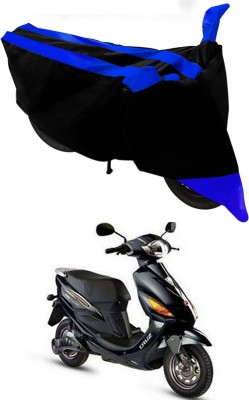 Furious3D Two Wheeler Cover for Hero(Electric Cruz, Blue, Black)