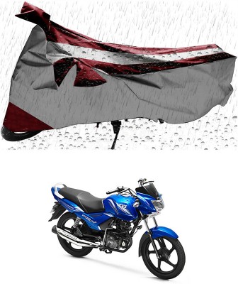 Ascension Two Wheeler Cover for TVS(Star City, Silver, Maroon)