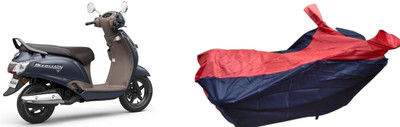 malti Two Wheeler Cover for Suzuki(Access, Red, Blue)
