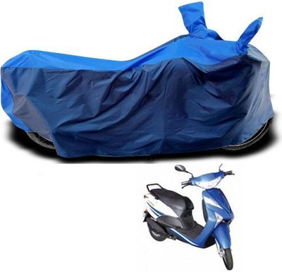 Varnwal E Commerce Waterproof Two Wheeler Cover for Indus(Yo Xplor, Blue)