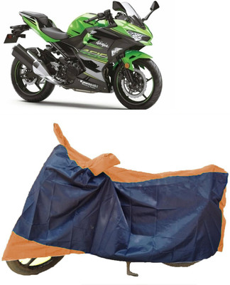 AutoFave Two Wheeler Cover for Kawasaki(Ninja 400, Multicolor)
