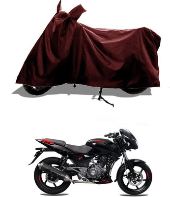 KEDIT Two Wheeler Cover for Bajaj(V 150, Maroon)