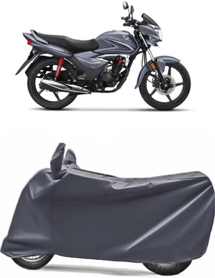 V VINTON Two Wheeler Cover for Honda(CB Shine, Grey)