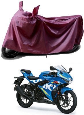 THE REAL ARV Waterproof Two Wheeler Cover for Suzuki(Gixxer, Maroon)