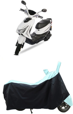 Coxtor Waterproof Two Wheeler Cover for Ampere(Reo Elite BS6, White)