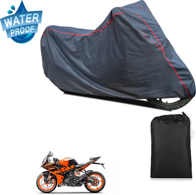 PAGORA Waterproof Two Wheeler Cover for KTM(RC 200 BS6, Grey)