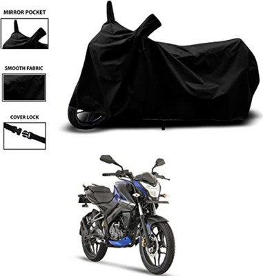 DeepShakshi AUTOMOTIVE Waterproof Two Wheeler Cover for Bajaj(Pulsar NS-160 BS6, Black)