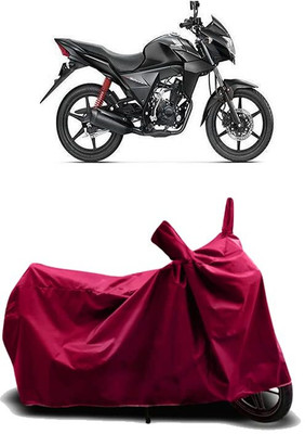 AASHTIK AMRT Two Wheeler Cover for Honda(CB Twister, Maroon)