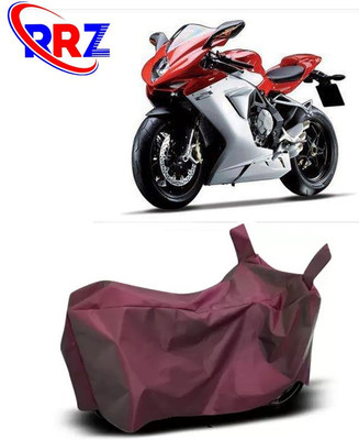 RRZ Waterproof Two Wheeler Cover for MV Agusta(F3, Maroon)