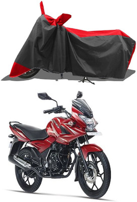 SPECTUS Two Wheeler Cover for Bajaj(Discover 150 f, Red)