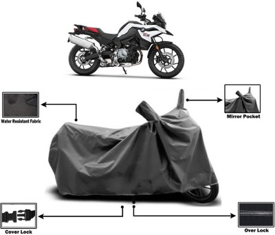 Amexride Two Wheeler Cover for BMW(F 750 GS, Grey)