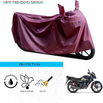 ANTHUB Waterproof Two Wheeler Cover for Honda(SP 125, Maroon)
