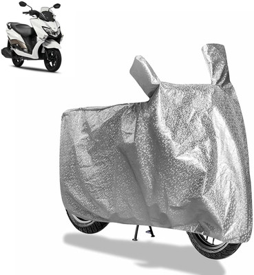aksmit Waterproof Two Wheeler Cover for Suzuki(Burgman Street 125, Silver)