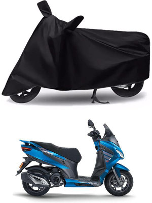 AASHTIK MART Two Wheeler Cover for Aprilia(SXR 125, Black)