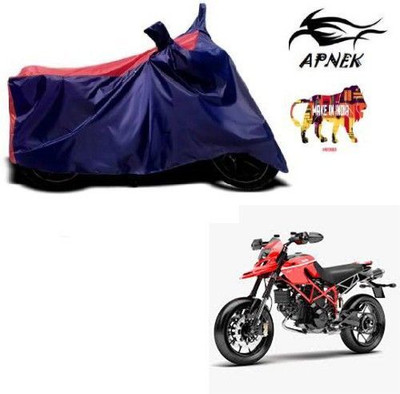DeepShakshi AUTOMOTIVE Waterproof Two Wheeler Cover for Ducati(Hypermotard, Blue, Red)