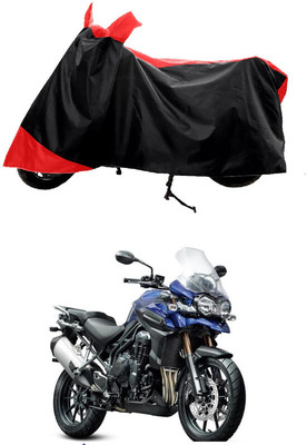 GROFATIK Two Wheeler Cover for Triumph(Tiger 800 XCA, Red)