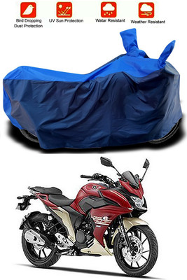Mdstar Waterproof Two Wheeler Cover for Yamaha(Fazer-250, Blue, Blue)