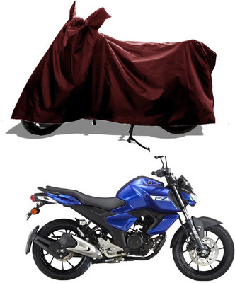 GROFATIK Two Wheeler Cover for Yamaha(FZ V3, Maroon)