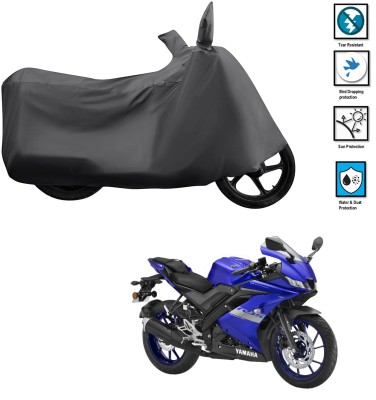 PAGORA Waterproof Two Wheeler Cover for Yamaha(YZF R1 BS6, Grey)