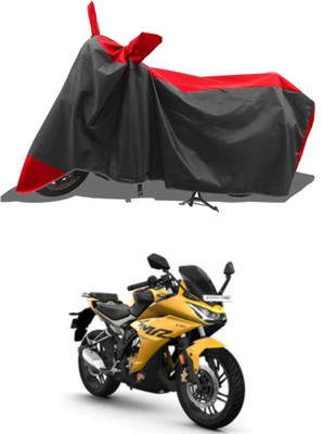 WMIZEXA Waterproof Two Wheeler Cover for Hero(Karizma ZMR, Red, Black)