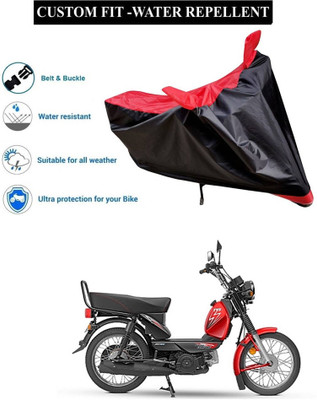 PAGORA Waterproof Two Wheeler Cover for TVS(XL 100 Comfort, Red)