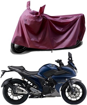 THE REAL ARV Waterproof Two Wheeler Cover for Yamaha(Fazer-250, Maroon)