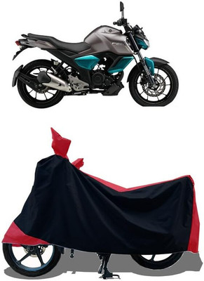 KEDIT Two Wheeler Cover for Yamaha(FZ, Red)