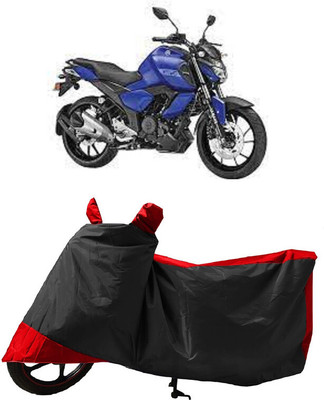 GROFATIK Two Wheeler Cover for Yamaha(FZ-S Fi Version 3.0, Red)