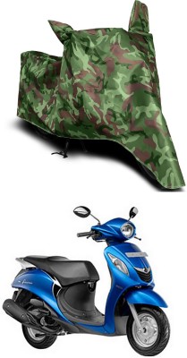 MMSSTAR Waterproof Two Wheeler Cover for Yamaha(Fascino, Multicolor)