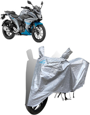 Y3H Waterproof Two Wheeler Cover for Yamaha(Fazer 25, Silver)