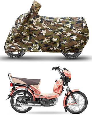 RABABLI Waterproof Two Wheeler Cover for TVS(XL 100 Comfort BS6, Multicolor)