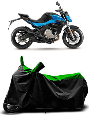 VESMEI Two Wheeler Cover for CFMoto(650 NK, Green)