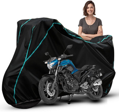 Car Styling Waterproof Two Wheeler Cover for Yamaha(FZ-S, Black, Blue, Multicolor)