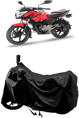 AutoKick Two Wheeler Cover for Bajaj(Pulsar 135 BS6, Black)