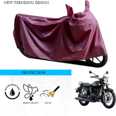 SnehaSales Waterproof Two Wheeler Cover for Royal Enfield(Bullet 350, Maroon)