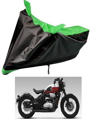 MOCKHE Two Wheeler Cover for JAWA(42, Green)