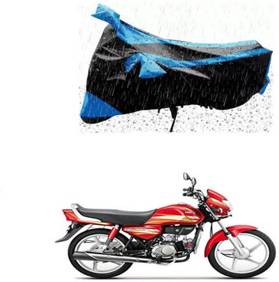 RONISH Waterproof Two Wheeler Cover for Hero(HF, Blue)