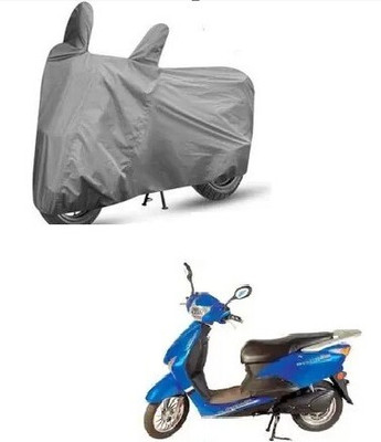 Tritika Waterproof Two Wheeler Cover for Avon(E Scoot, Grey)