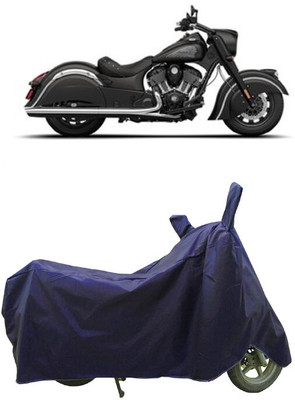 Coxtor Waterproof Two Wheeler Cover for Indian(Chief Dark Horse, Blue)