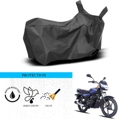 ANTHUB Waterproof Two Wheeler Cover for Bajaj(CT100, Black)