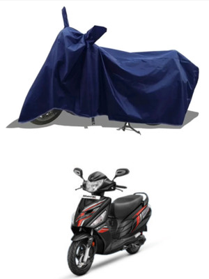 RAQTRO Two Wheeler Cover for Hero(Maestro Edge 110 BS6, Black)