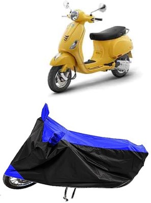 MMSSTAR Waterproof Two Wheeler Cover for Vespa(ZX 125, Blue)