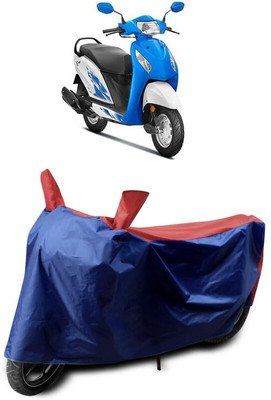 KEDIT Two Wheeler Cover for Hero(Activa, Black)